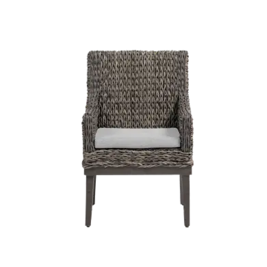 Ratana Boston Dining Arm Chair with Cash Ash Cushions Outdoor Chairs 12034312