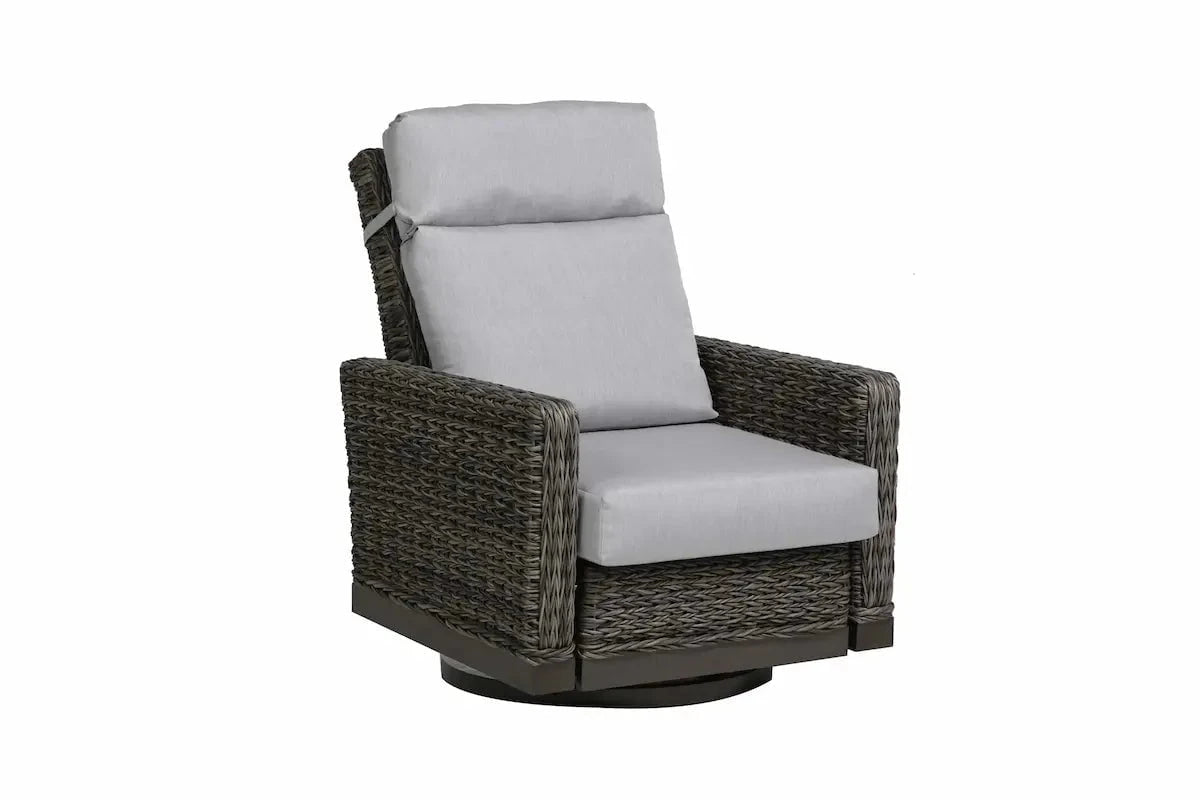 RataNa Ratana Boston Swivel Recliner with Cash Ash Cushions