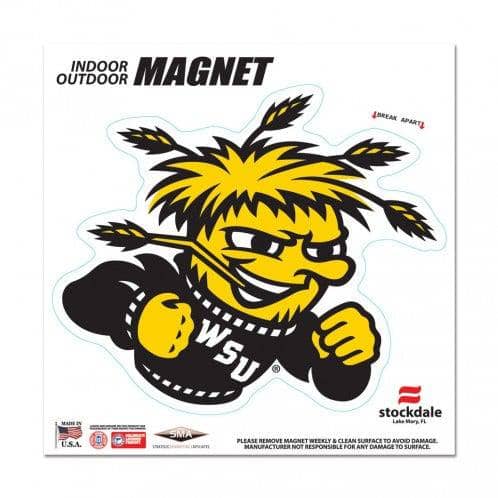 NCAA Teams Die-Cut Magnets Refrigerator Magnets Wichita State Shockers 12033279