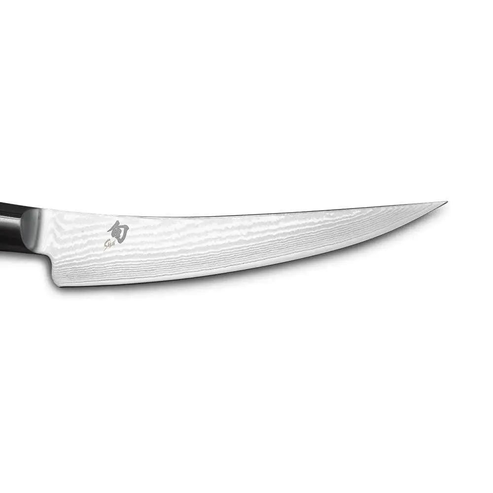 Shun Classic Four Piece BBQ Knife Set with Knife Roll Kitchen Knives 12030285