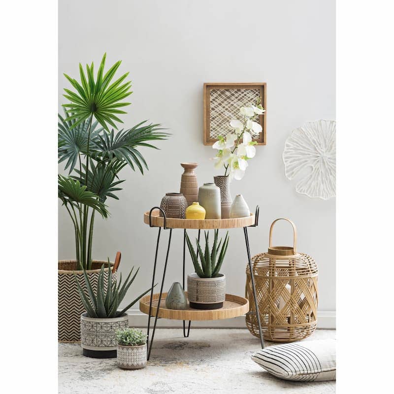 Sketchy Style Stoneware Planters Pots & Planters