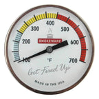 Smokeware Multi-Color Temperature Gauge Cooking Thermometers White 12027698