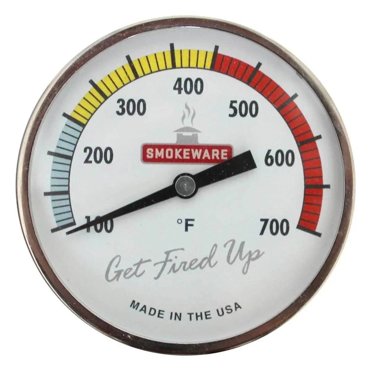 Smokeware Multi-Color Temperature Gauge Cooking Thermometers White 12027698