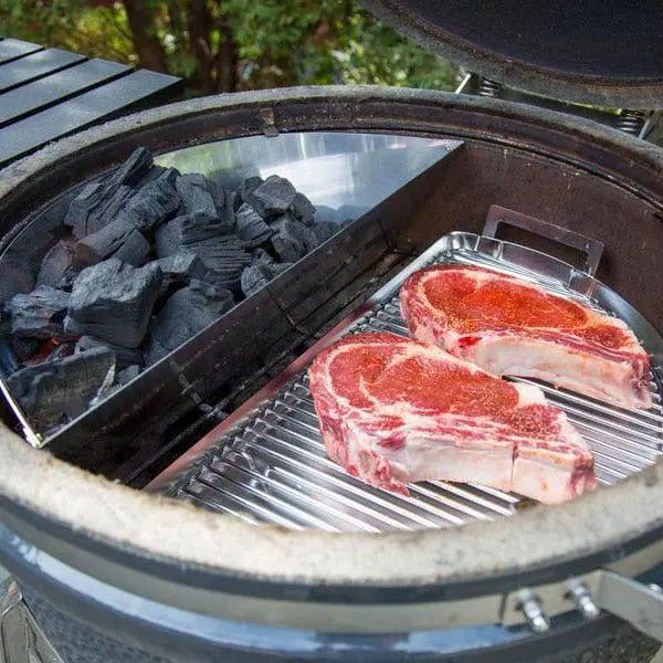 SnS Grills Drip ‘N Griddle Pan Deluxe for 22