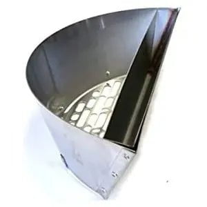 Ceramic Charcoal Basket For Weber 22" Kettle Grill – Insulated Firebox With Removable Plates, Includes Pizza Stone