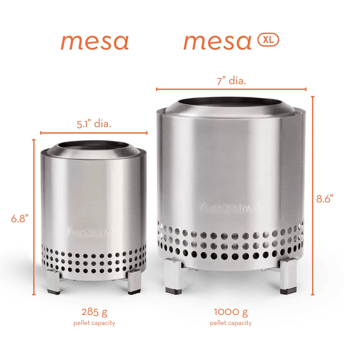 Solo Stove Mesa XL Table Top Fire Pit Fireplaces