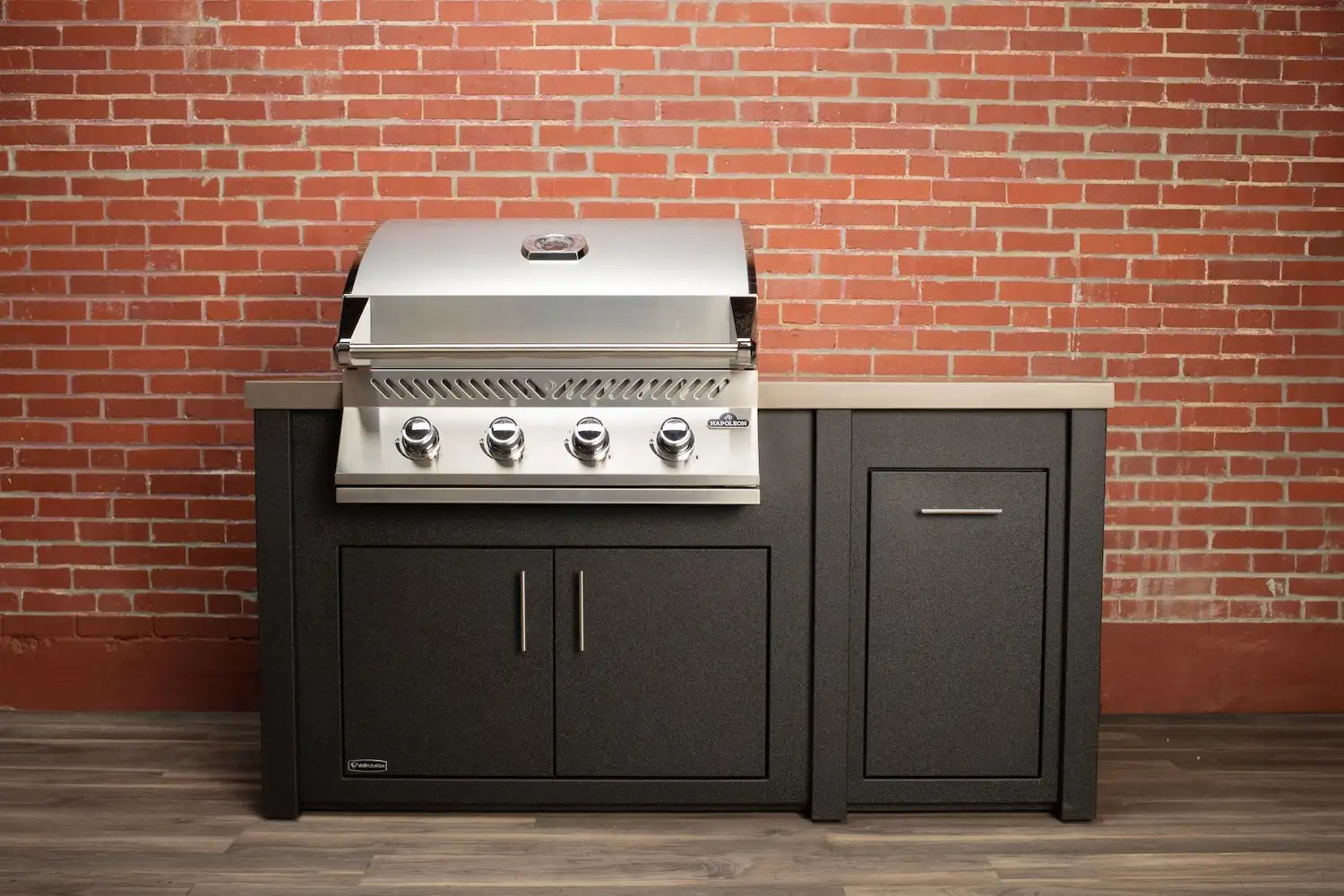 Stoll 71 Pre Assembled Outdoor Kitchen Island Napoleon BI32 Prestig