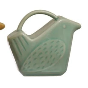 Stoneware Bird Shaped Creamer Blue 12044619