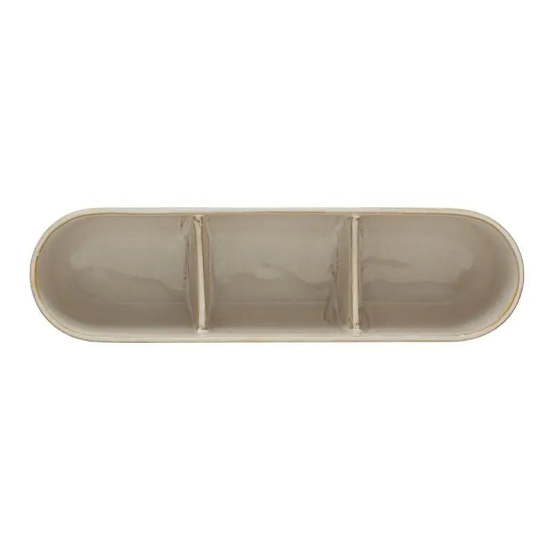 Stoneware Window Planter with 3 Sections Pots & Planters 12037786