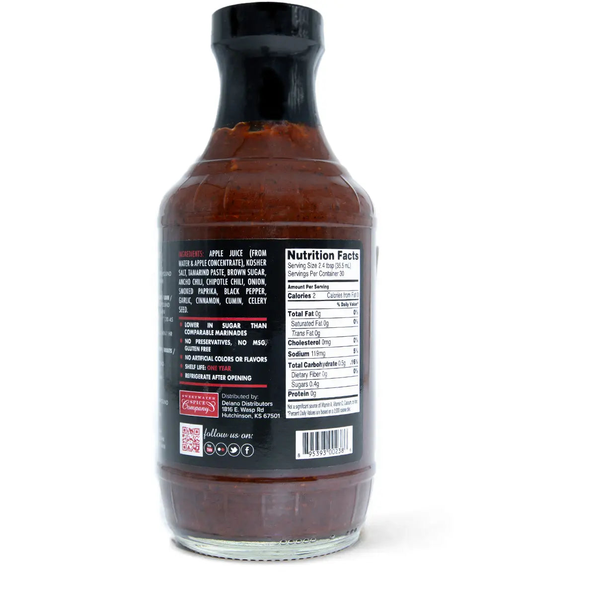 Sweetwater Spice Ancho Chipotle Brisket Bath Brine Concentrate Marinades & Grilling Sauces 12020902