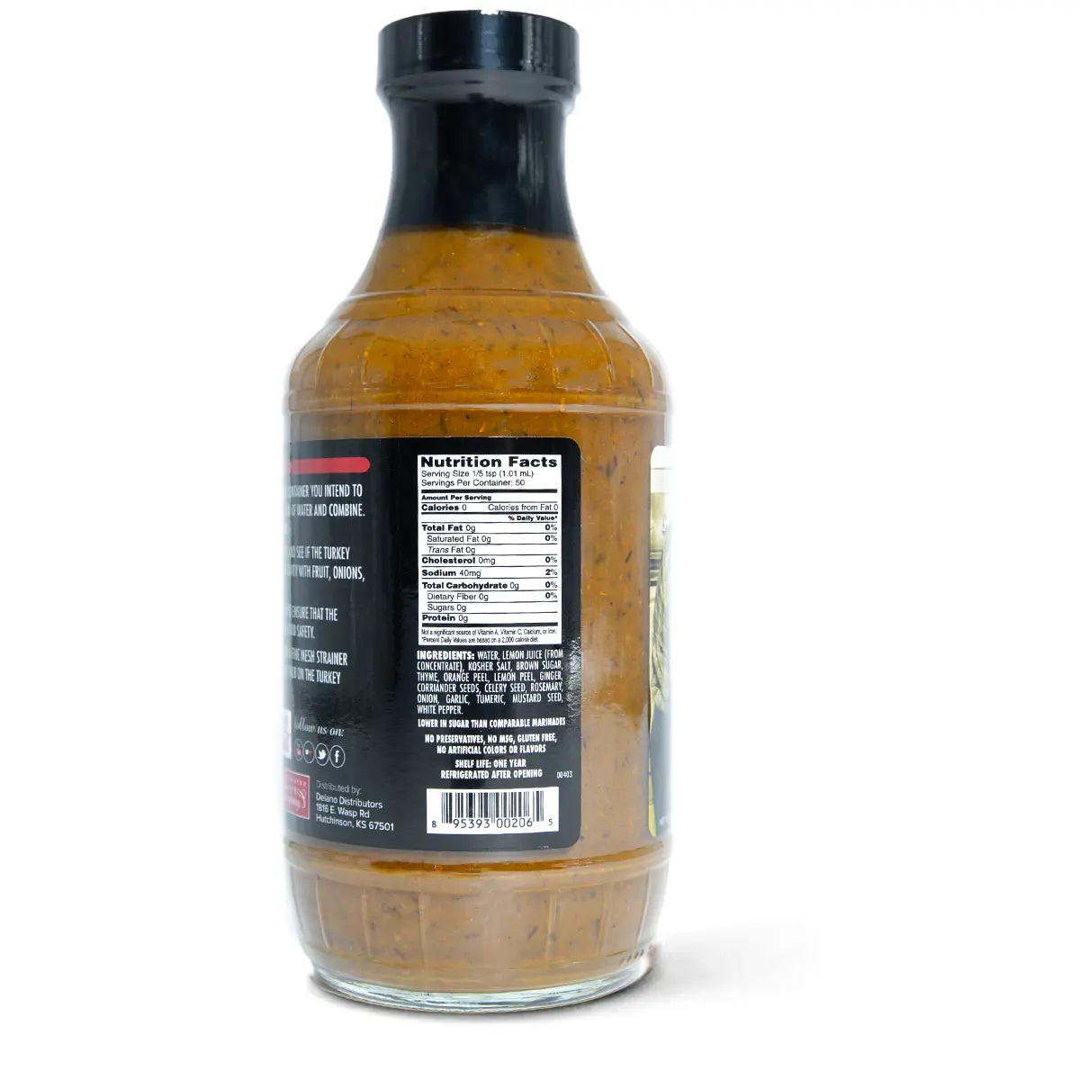 Sweetwater Spice Lemon Thyme Turkey Bath Brine Concentrate Marinades & Grilling Sauces 12024799