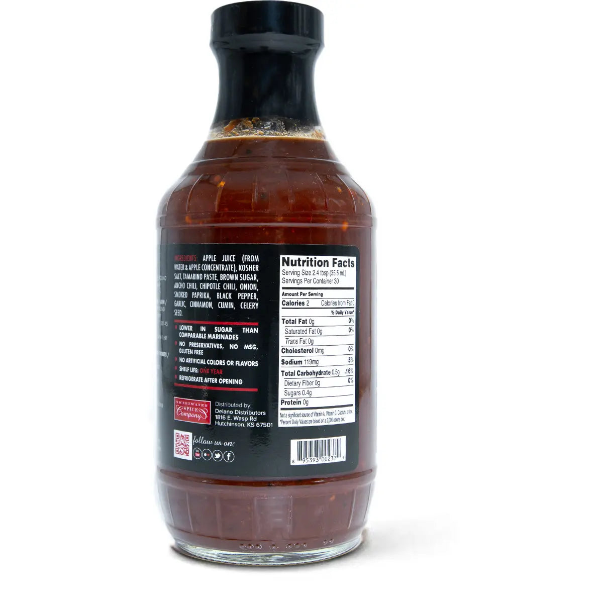 Sweetwater Spice Smoked Apple Spice Butt and Rib Bath Brine Concentrate Marinades & Grilling Sauces 12021505