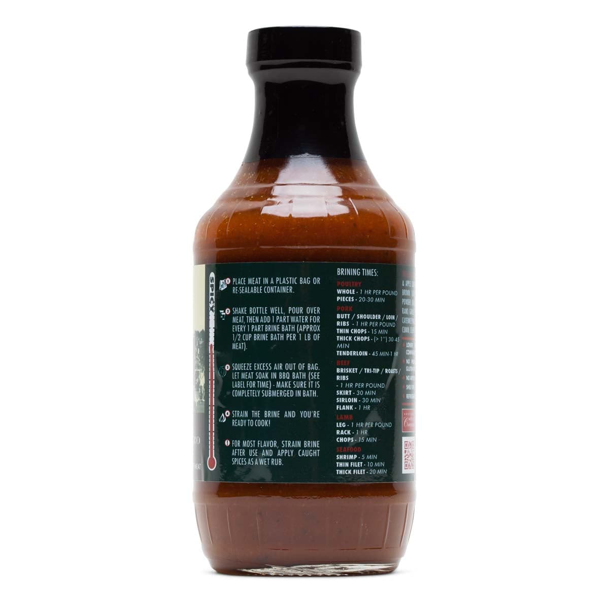 Sweetwater Spice Smoked Habanero BBQ Bath Brine Concentrate Marinades & Grilling Sauces 12020909