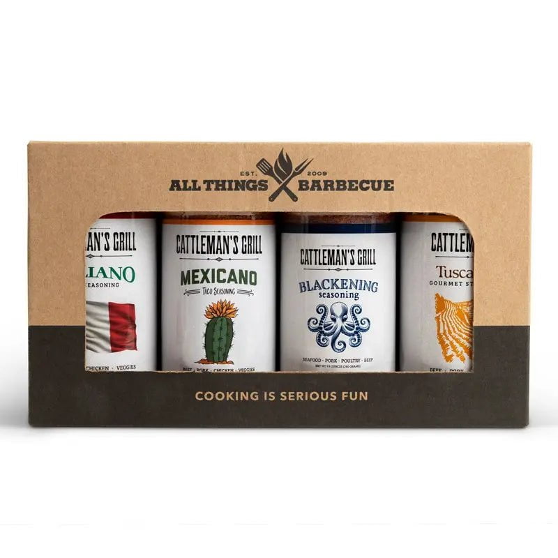 Taste of the World 4 Pack Rub Set Food Gift Baskets 12041387