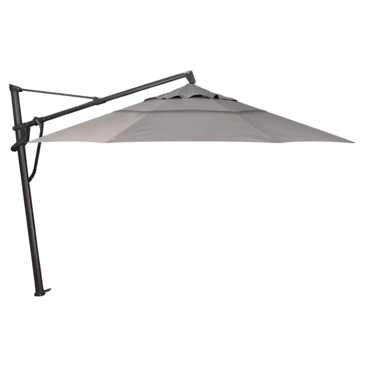 Treasure Garden 11' Octagon AKZP Cantilever Umbrella with Black Frame Outdoor Umbrellas & Sunshades Boulder, Grade C 12038471