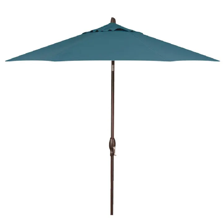 Treasure Garden 9' Octagon Auto Tilt Umbrella with Bronze Frame Outdoor Umbrellas & Sunshade Surf, Grade A 12025079