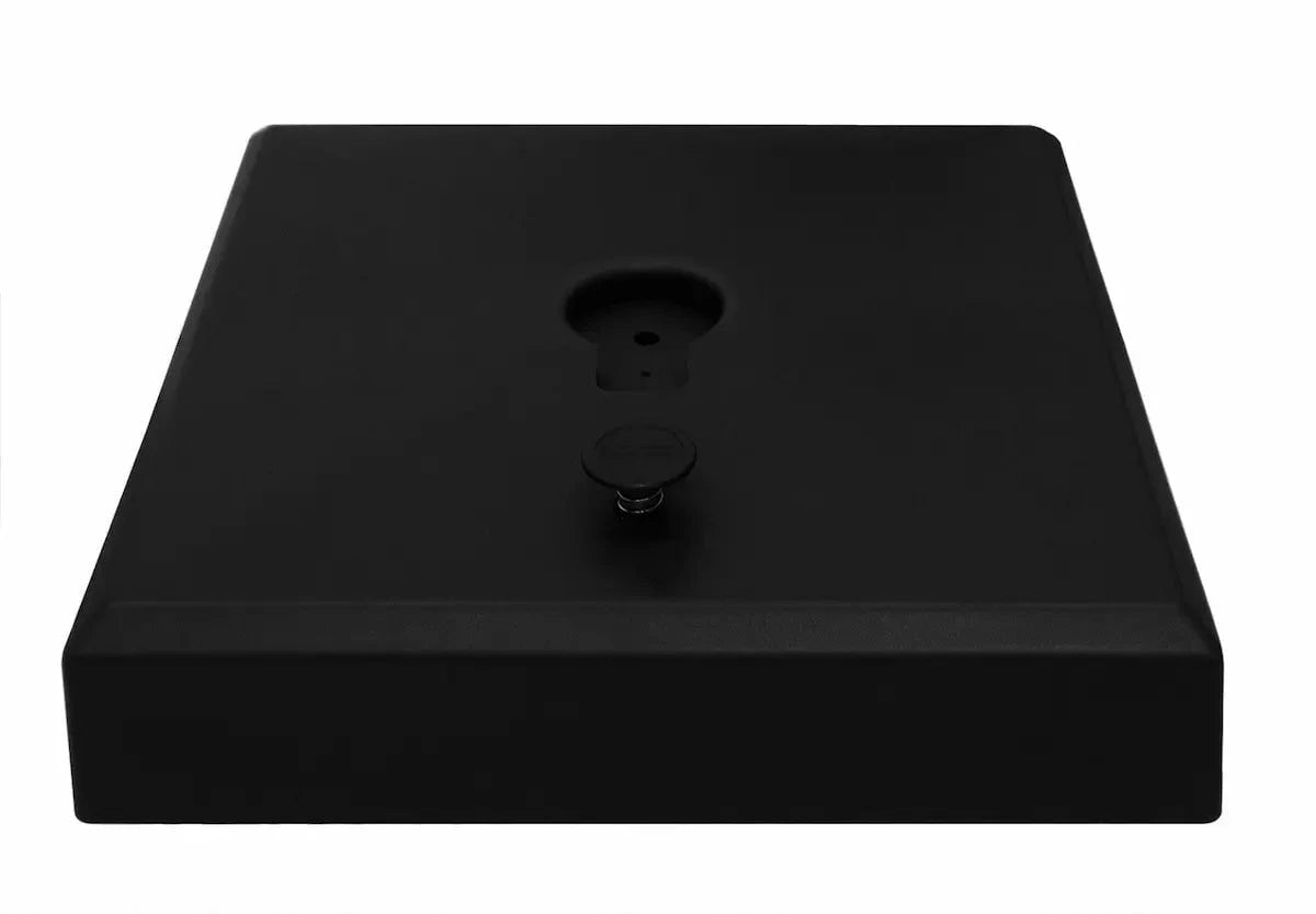 Treasure Garden AKZ13 Rolling Umbrella Base with Black Finish - Updated Model Outdoor Umbrella Bases 12044505