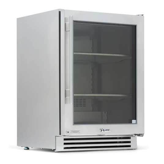 TRUE 24 inch Undercounter Refrigerator, Glass Door Refrigerators