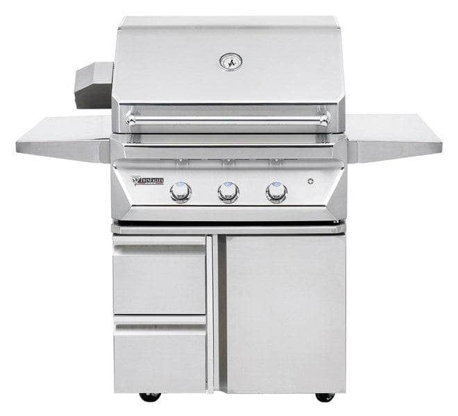 Twin Eagles 30" Grill Cart with Storage Drawers and Single Door All Things Barbecue