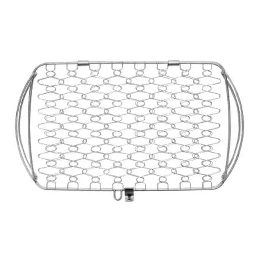 fish grill accessories Weber Large Stainless Steel Fish Basket