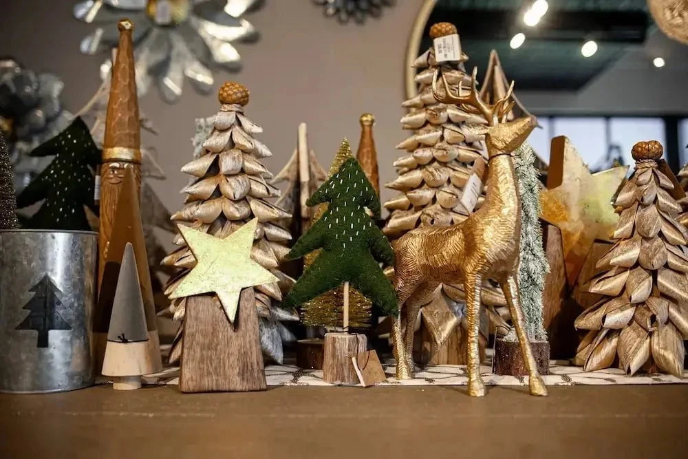 Wooden Star on Base Seasonal & Holiday Decorations Large 12040060