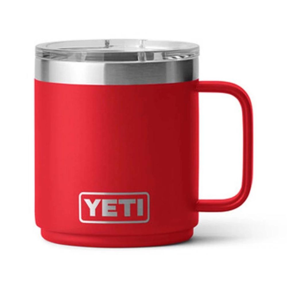 YETI Rambler 10 oz Mug with MagSlider Thermoses Rescue Red 12042570