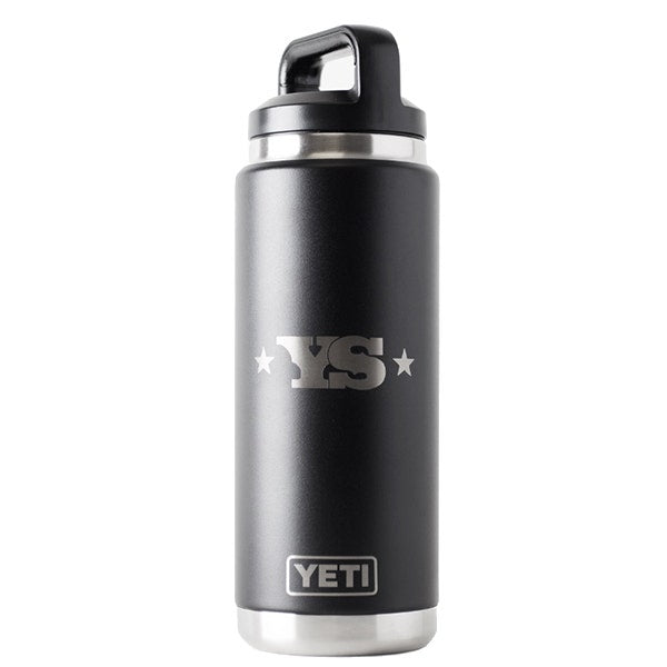 YETI Rambler 26 oz. Bottle with Yoder Smokers Logo