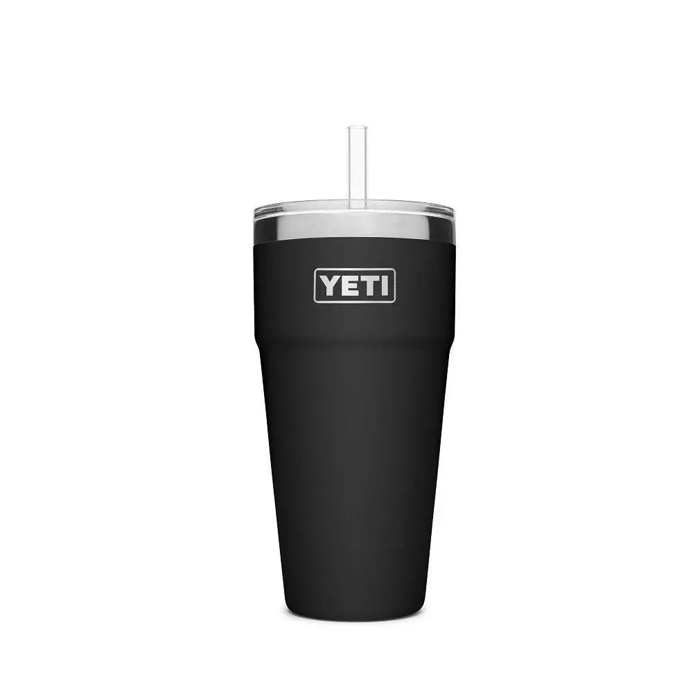 YETI Rambler 26 oz Straw Cup Thermoses Black 12034715