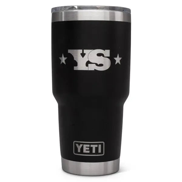 YETI Rambler 30 oz Tumbler with Yoder Smokers Logo Thermoses 12029442