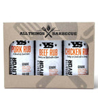 Yoder Smokers Rubs 3-Pack Herbs & Spices 12039582