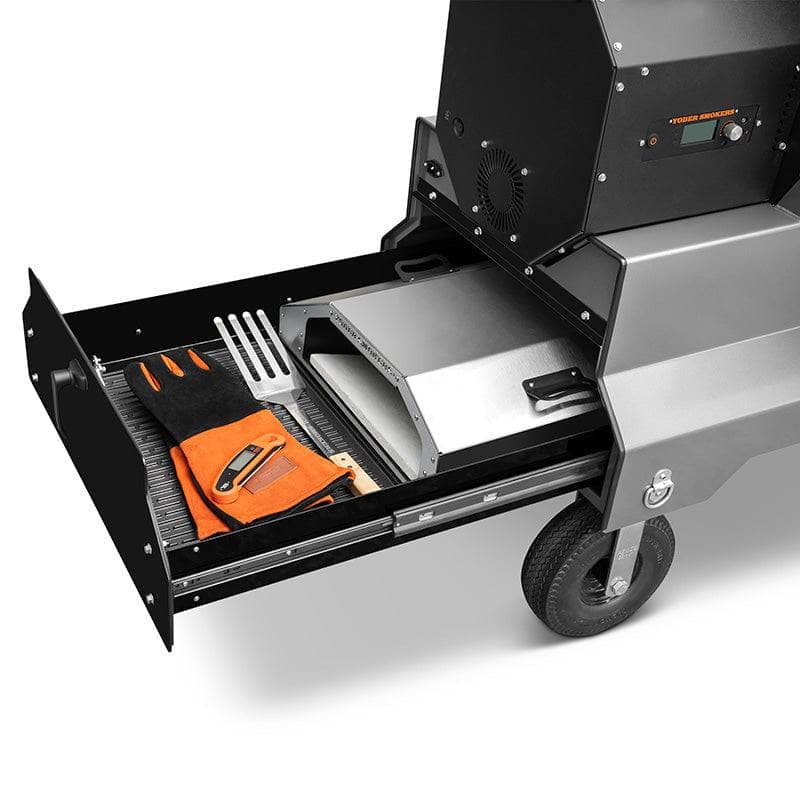 Yoder Smokers YS1500s Pellet BBQ Grill with Storage Drawer Outdoor Grill