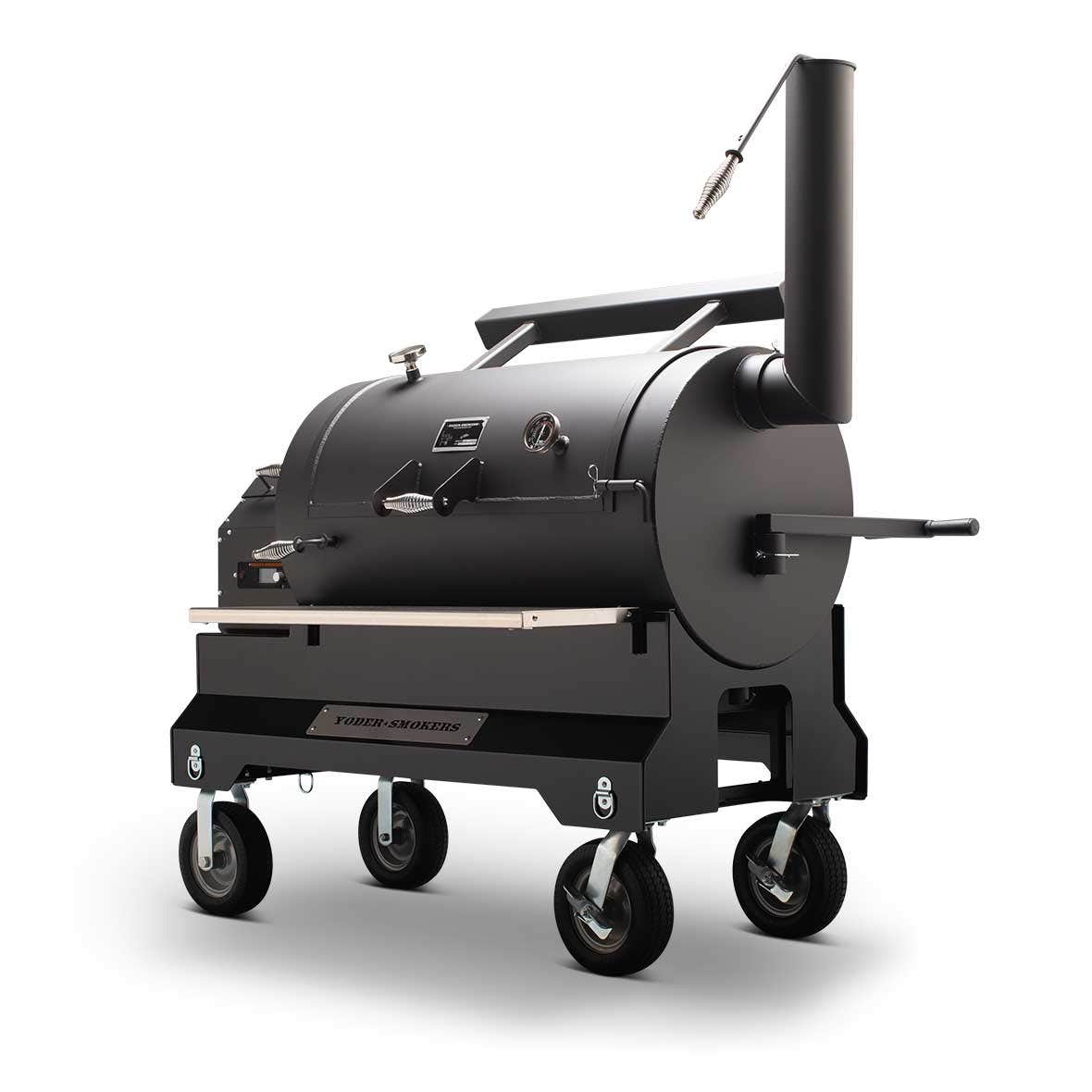 Yoder Smokers YS1500s Pellet Grill Outdoor Grills Black 12030365