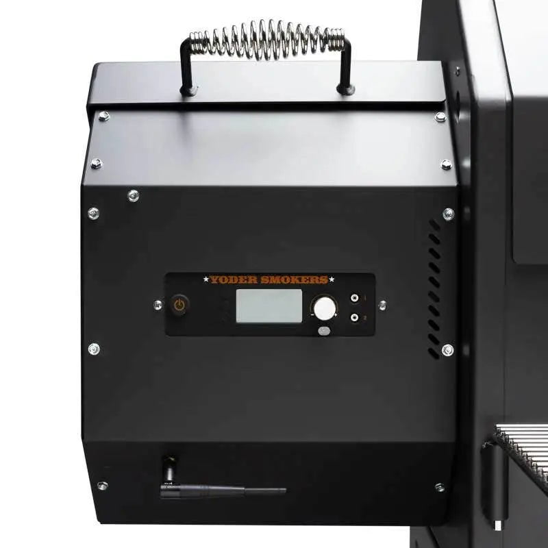 Yoder Smokers YS480s Built-In Pellet Grill with ACS and Valance Outdoor Grills