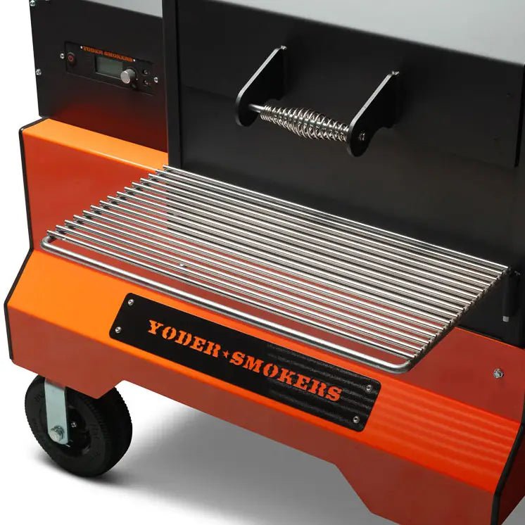 Yoder Smokers YS480s Pellet Grill on Competition Cart with Storage Drawer Outdoor Grill
