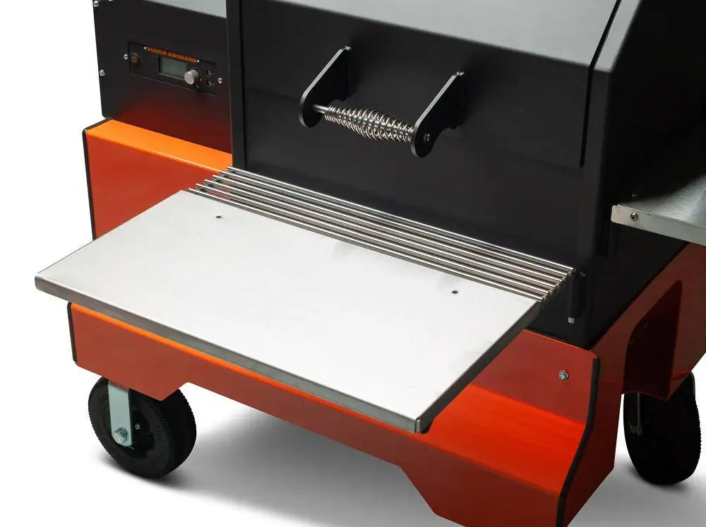 Yoder Smokers YS640s Pellet Grill on Competition Cart Outdoor Grills