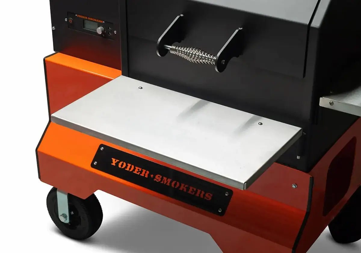 Yoder Smokers YS640s Pellet Grill on Competition Cart Outdoor Grills