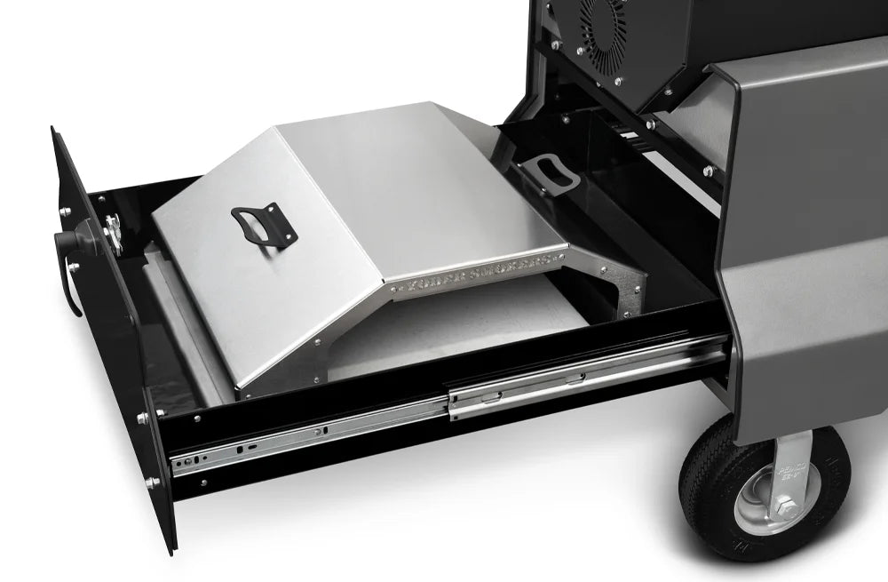 Yoder Smokers YS640s Pellet Grill on Competition Cart with Storage Drawer Outdoor Grill