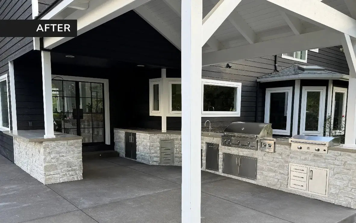 Jasons bbq setup - after