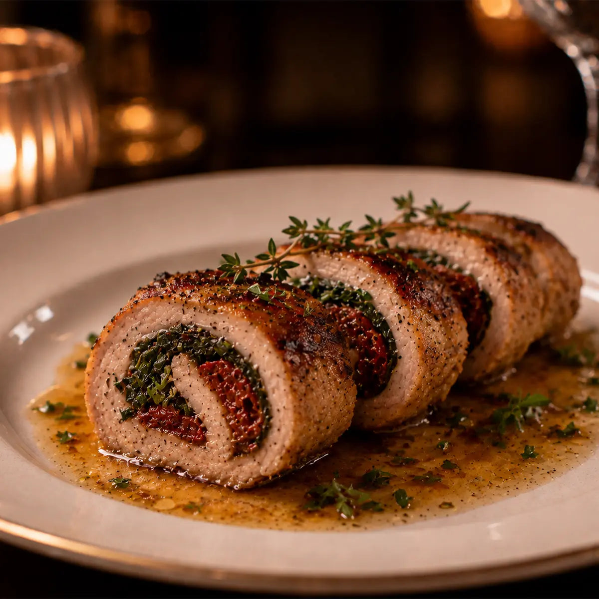 Grilled Pork Involtini