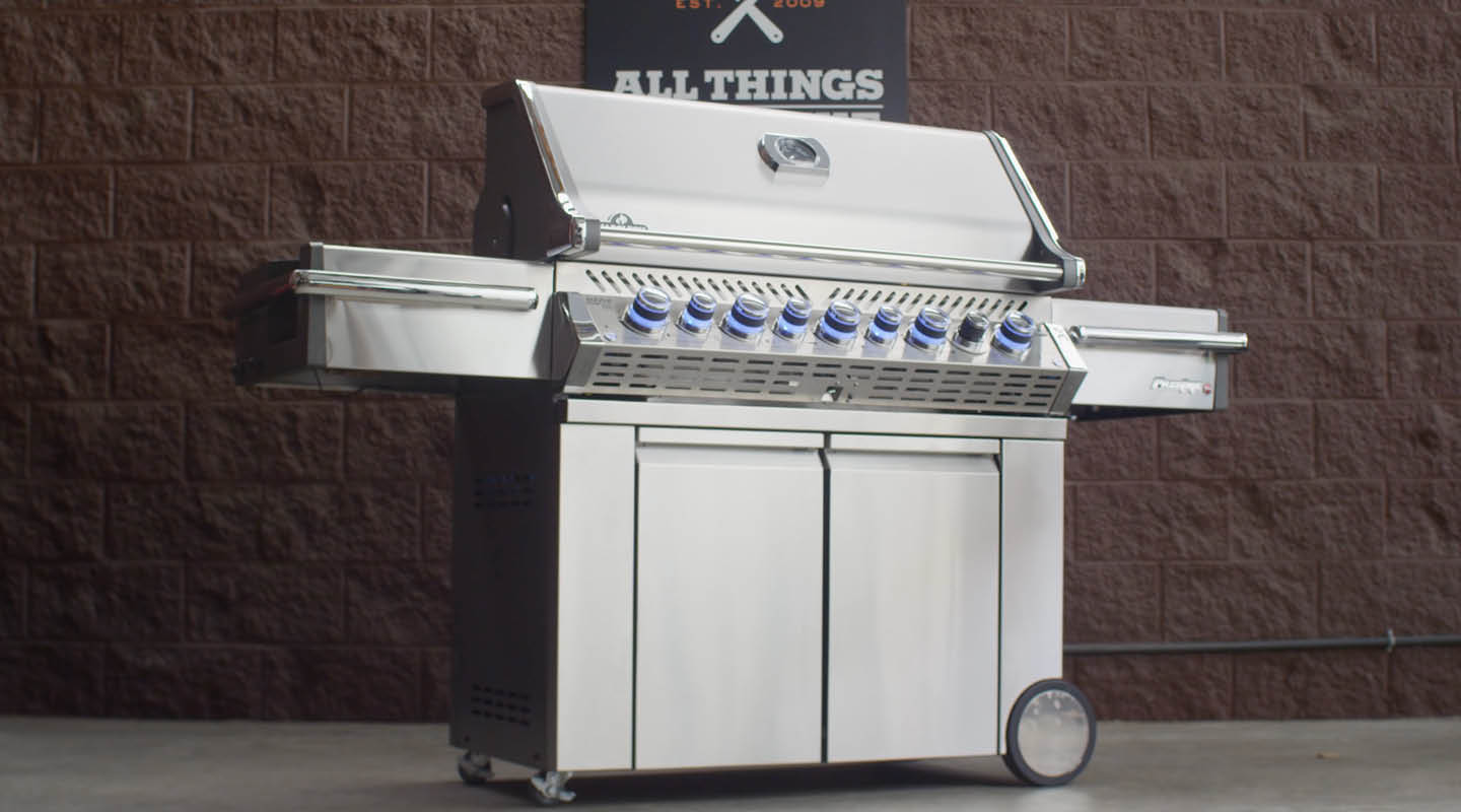 Napoleon Grills PRO 665 Gas Grill with Infrared Side & Rear Burners