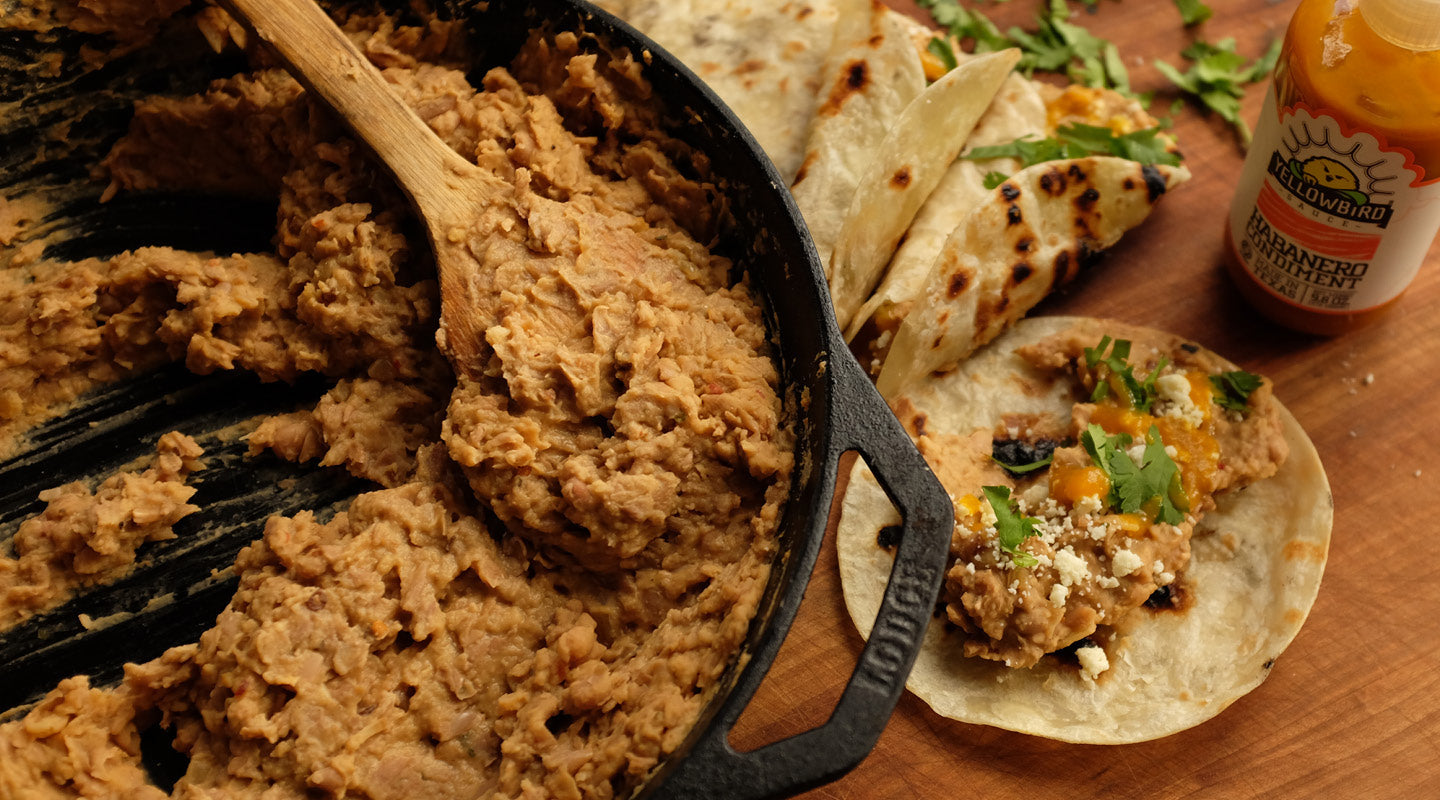 StepByStep How to make Homemade Refried Beans