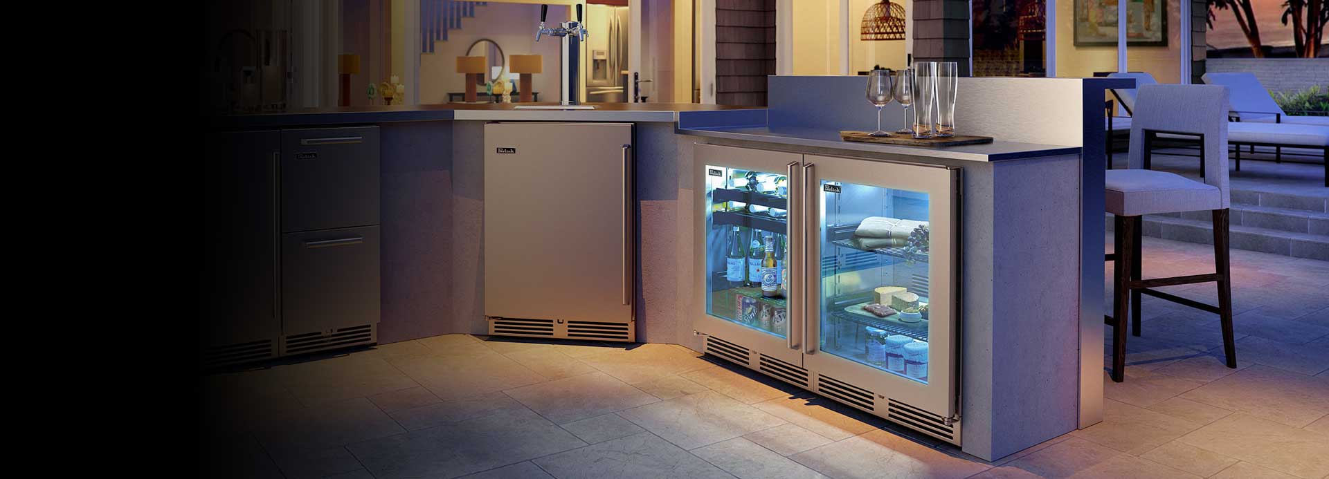 Perlick Outdoor Refrigerators, Freezers and Ice Makers