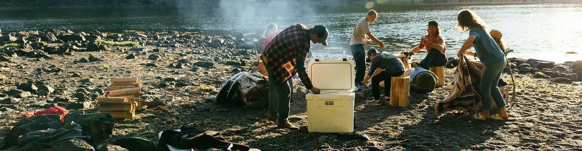 Yeti Outdoor coolers