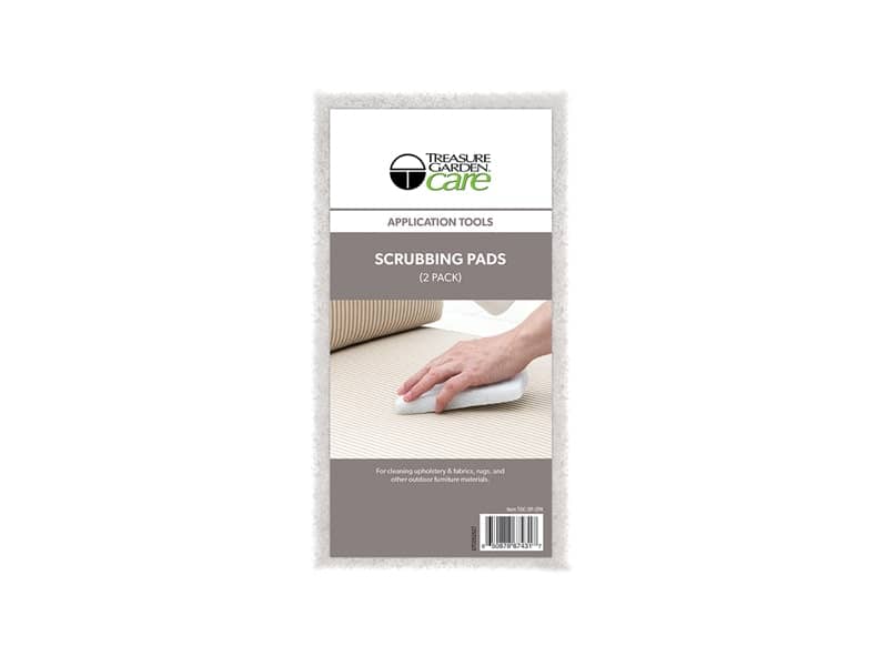 Treasure Garden Scrubbing Pads 2 Pack Furniture Cleaners & Polish 12029983