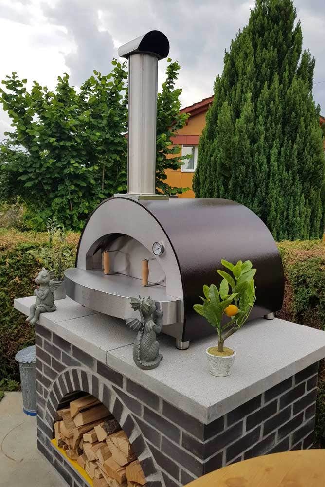 Alfa 4 Pizze Wood Fired Outdoor Pizza Oven Pizza Makers & Ovens