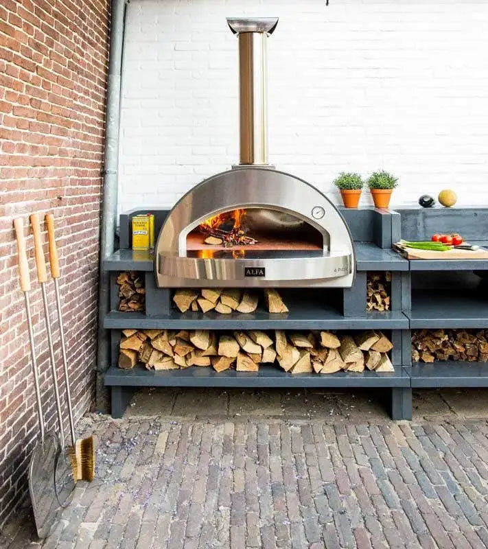 Alfa 4 Pizze Wood Fired Outdoor Pizza Oven Pizza Makers & Ovens
