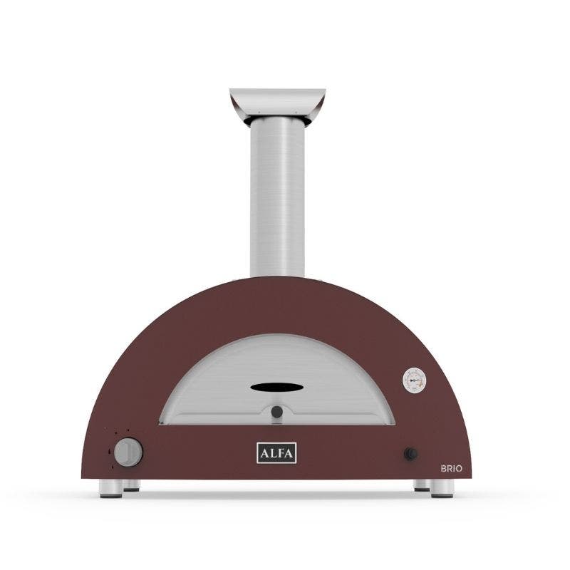 Alfa Brio Gas Pizza Oven, Red Pizza Makers & Ovens 12035167