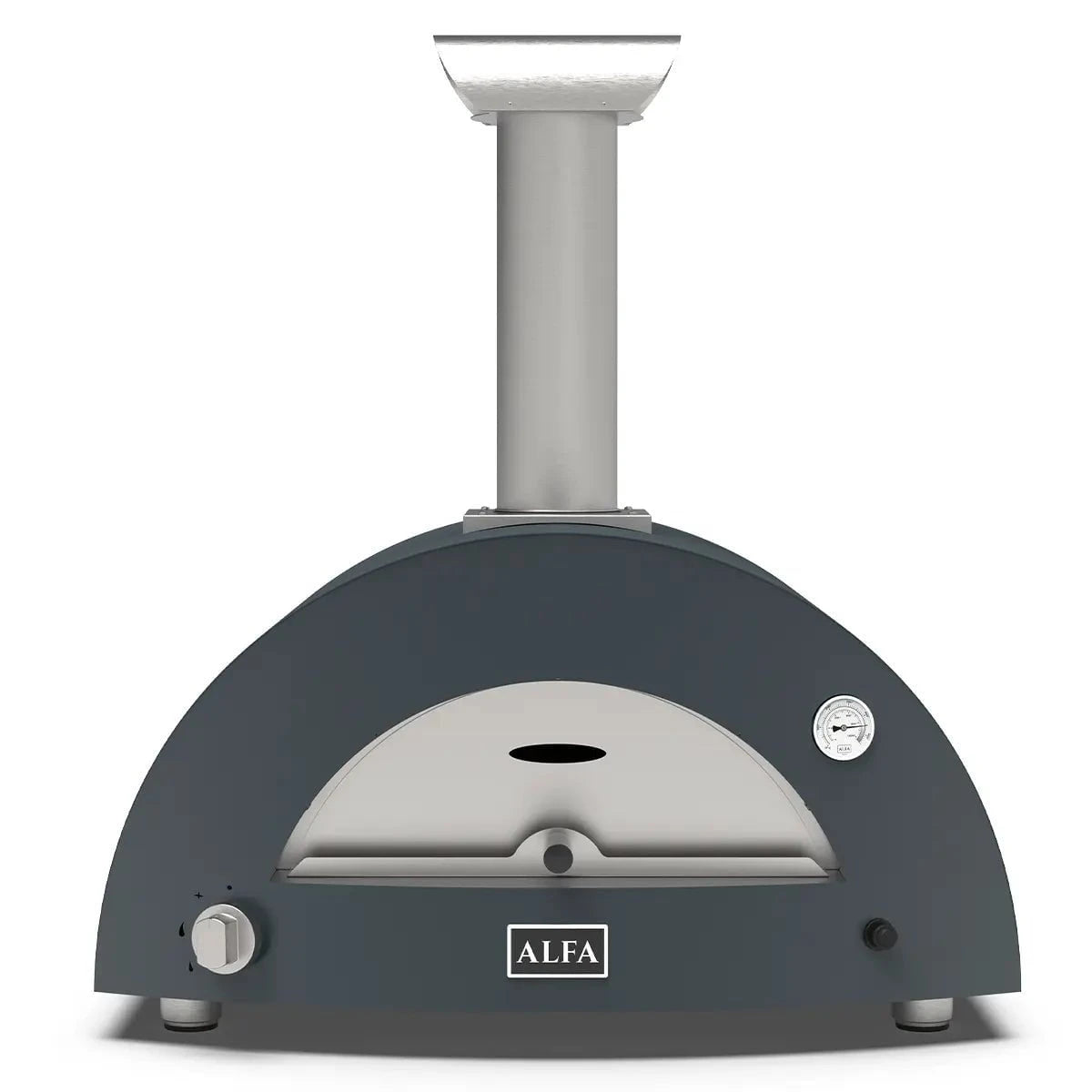 Alfa Moderno 2 Pizze Gas Fired Pizza Oven Anthracite / Liquid Propane 12047515