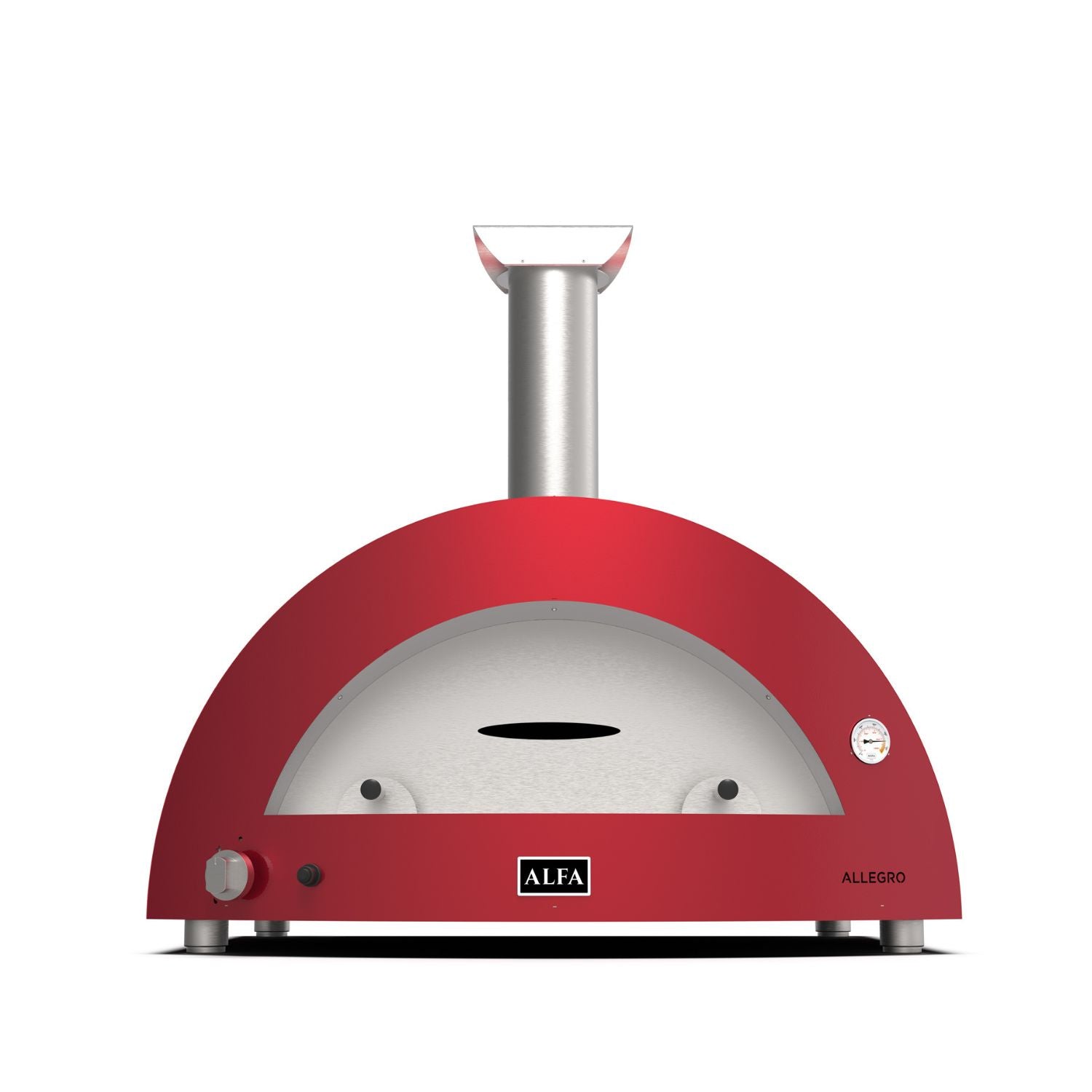 Alfa Moderno 5 Pizze Gas Fired Pizza Oven Antique Red 12044568