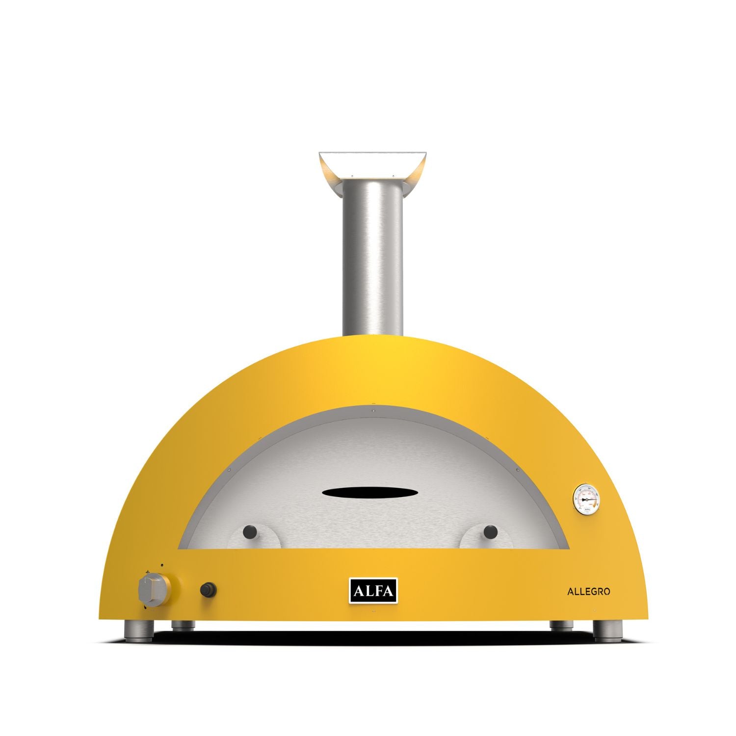 Alfa Moderno 5 Pizze Gas Fired Pizza Oven Fire Yellow 12044569